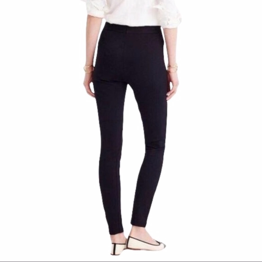 NWT J.CREW Pixie Snap-Front Jodhpur Pants in Black Size 12 Regular - Picture 2 of 12